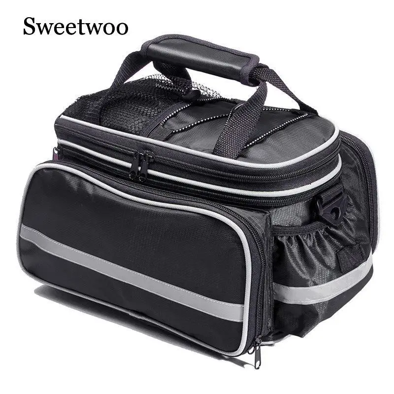 

SWEETWOO New Outdoor Mountain Bike Shelf Bag Riding Shockproof Camel Bag Waterproof Camping Hiking Cycling Rear Package