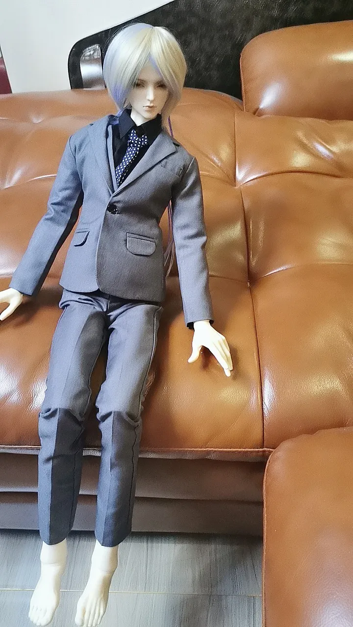 1/4 1/3 BJD Кукла одежда костюм пальто+ рубашка+ брюки+ жилет для BJD/SD аксессуары ID72, без куклы, обувь, парик и другие A0820