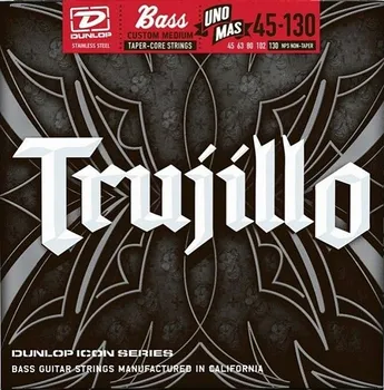 

Rtt45130t Robert Trujillo strings for 5-p bass guitar, stainless steel, 45-130, Dunlop