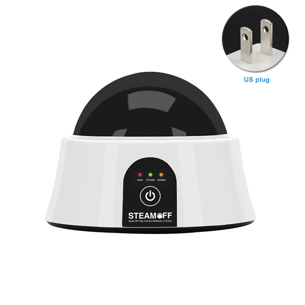 

Gel Salon Soak Cleaning Polish Electric Nail Remover Machine Home Steam Off Portable Quick Accessories Tool Acrylic Dip