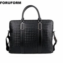 Тканевый мужской деловой портфель из натуральной кожи, повседневная мужская сумка на плечо, сумка-мессенджер, мужские сумки для ноутбуков, мужская дорожная сумка, ZH-106