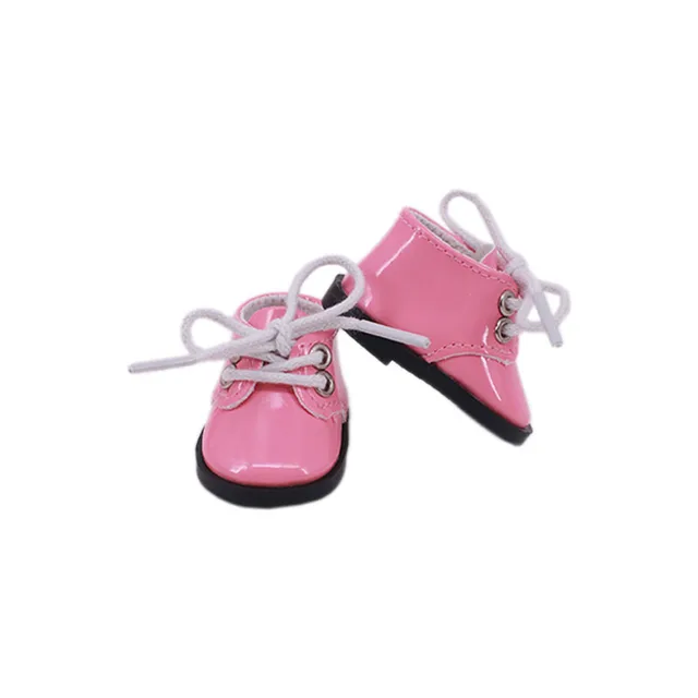 5Cm Doll Shoes Blythe Wellie Wisher Shiny Shoes Velcro&Laces For 14.5 Inch Doll&EXO&Paola Reina Doll Accessories Girl DIY Toys B1122