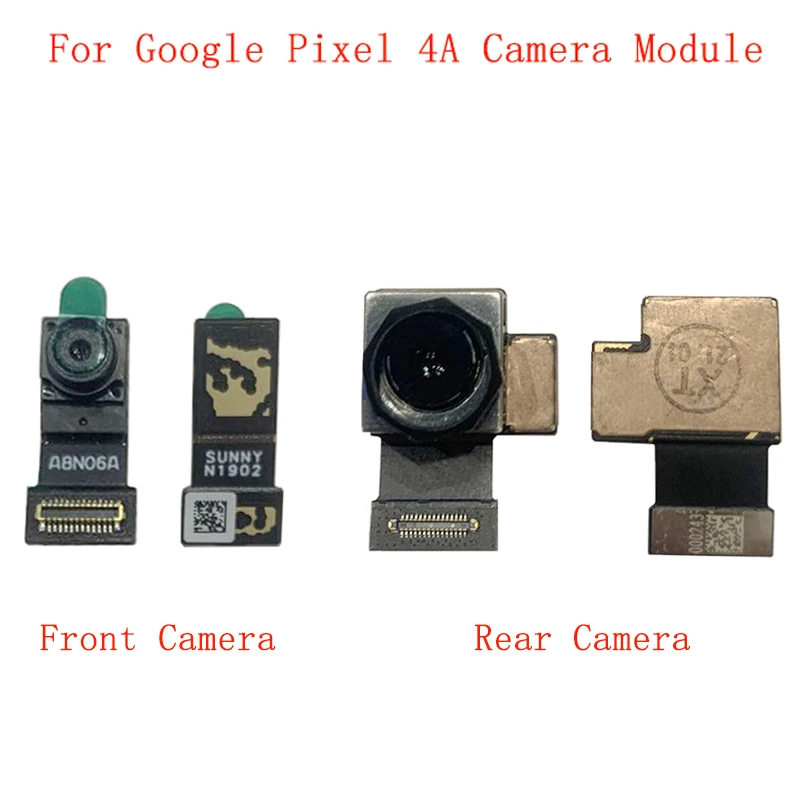 Задняя Передняя камера гибкий кабель для Google Pixel 4A основной большой маленький