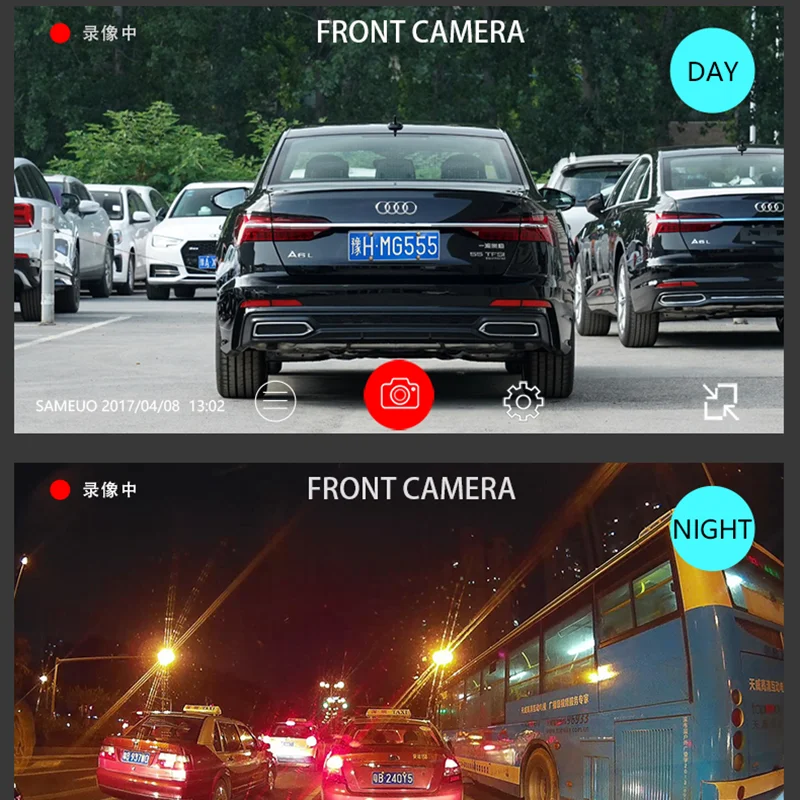 Видеорегистратор SAMEUO U800 Wi Fi поворот на 360 градусов full hd 1080P|Видеорегистраторы| |