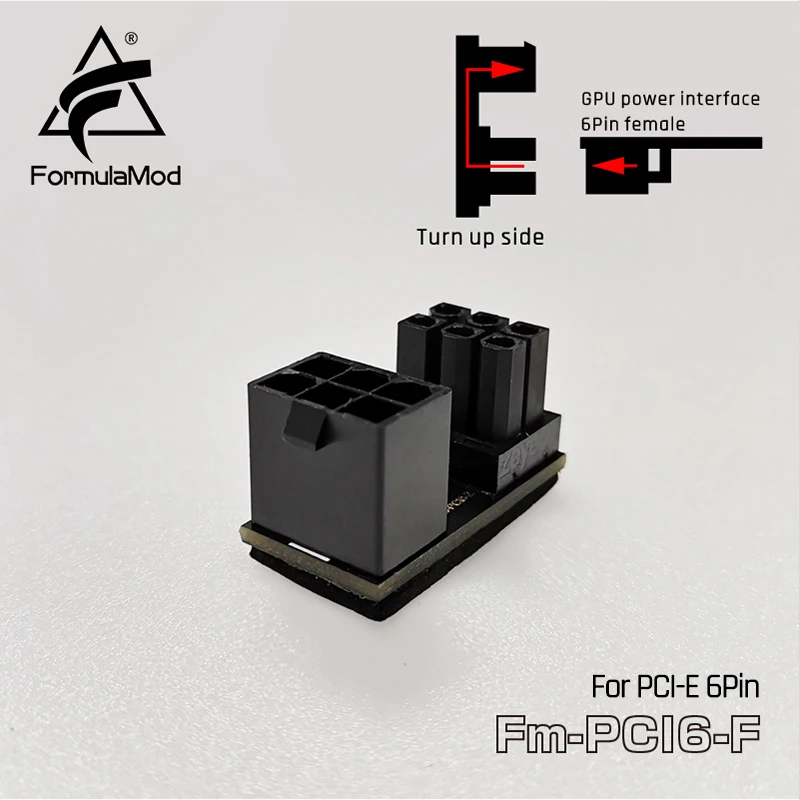 FormulaMod Fm-PCI/ATX/USB, преобразователь направления интерфейса, для интерфейса питания GPU/материнской платы ATX24pin USB3.0 - Цвет лезвия: PCI 6pin - up side