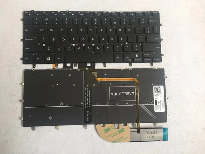 Novità Per Dell Xps 13 9343 13 9350 13 9360 Tastiera Us Retroilluminata Dkdxh