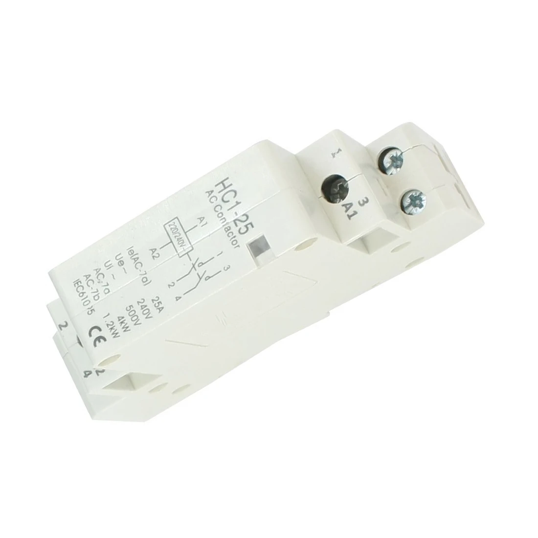 AC 240V 25A 2 Reed AC контактор 2P закрытый внутренний din-рейка 35 мм
