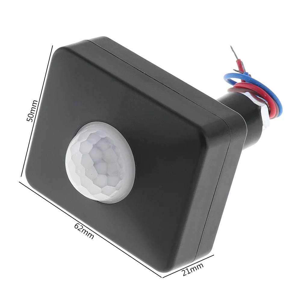 Mini Switch AC 110-220V LED Infrared PIR Motion Sensor Project Lamp Switch for Outdoor Indoor