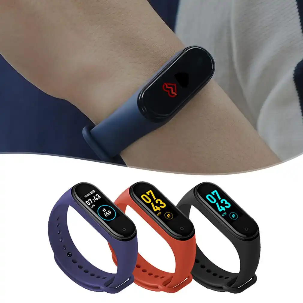 m4 smart band wristband heart rate/blood/pressure/ smart