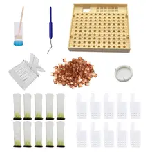 Complete Bee Queen Rearing Cup Kit System Beekeeping Equipment Tools