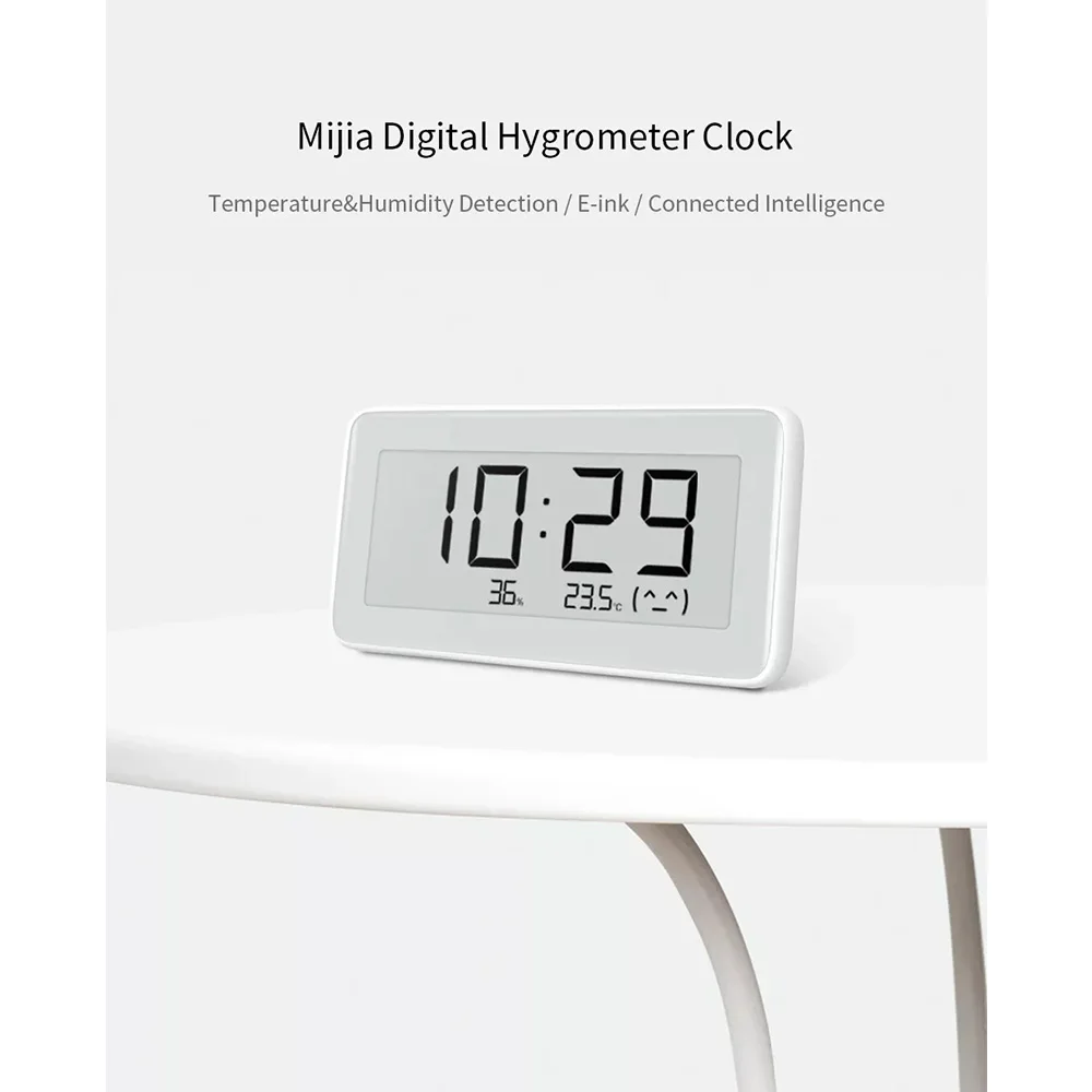 Xiaomi Mijia APP Smart lcd Цифровой Bluetooth датчик температуры и влажности часы Новые