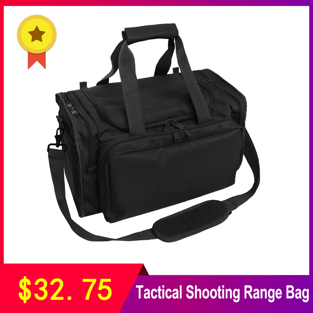 

Tactical Pouch Nylon Shooting Range Bag Shoulder Travel Bags Outdoor Multifunctional Tactical Pouches Military Gear Pouch
