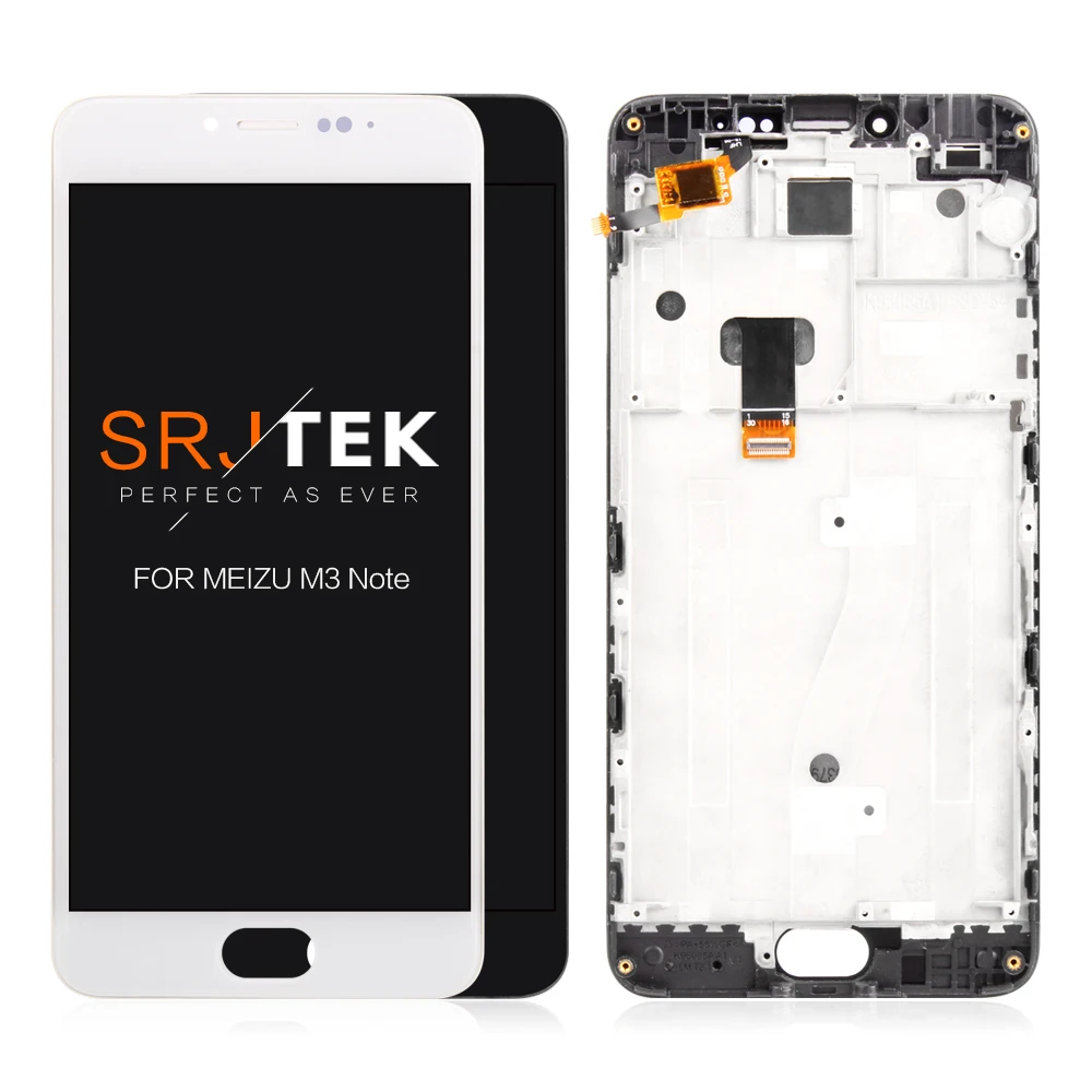 SRJTEK Новый 5 ''ЖК дисплей для MEIZU M3 NOTE ЖК дигитайзер сенсорный экран M681H L681H Pantalla