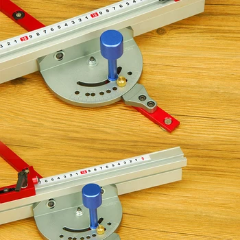 

DIY Miter Gauge Reversal Table Saw Ruler Durable Guide Tool Easy Install Universal Engraving Machine Wood Working Push Back