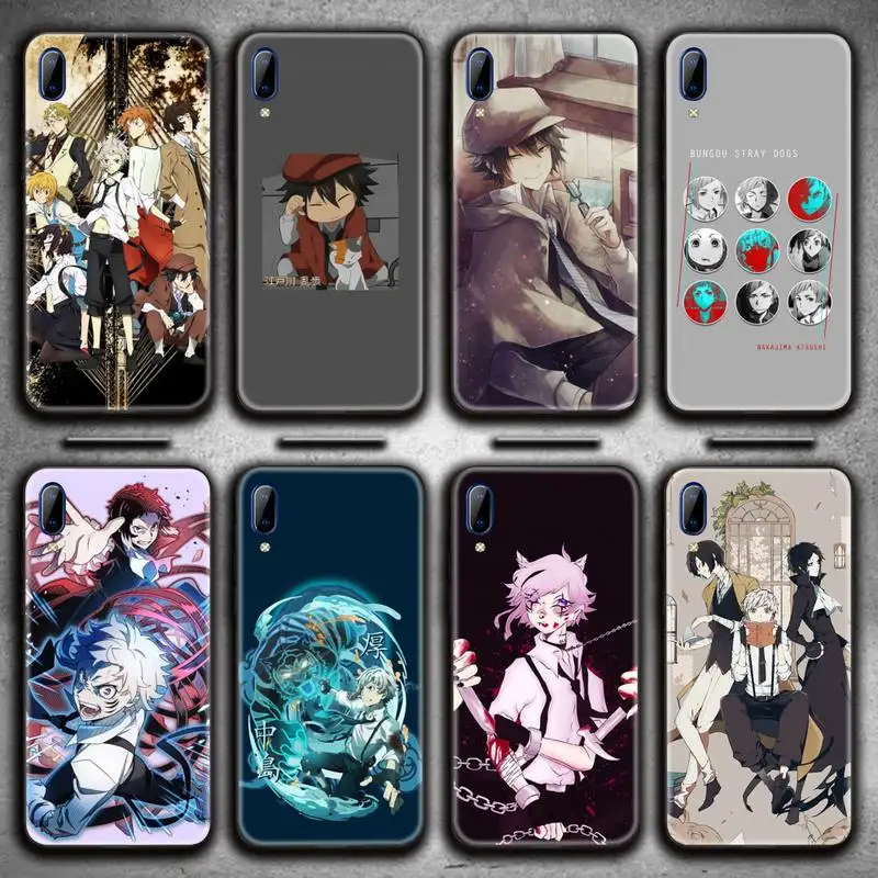 Bungou Stray Dogs Phone Cases For Vivo Y91c Y17 Y51 Y67 Y55 Y7s Y81 Y19 Y97 Y93 V17 vivos5 | Мобильные телефоны и