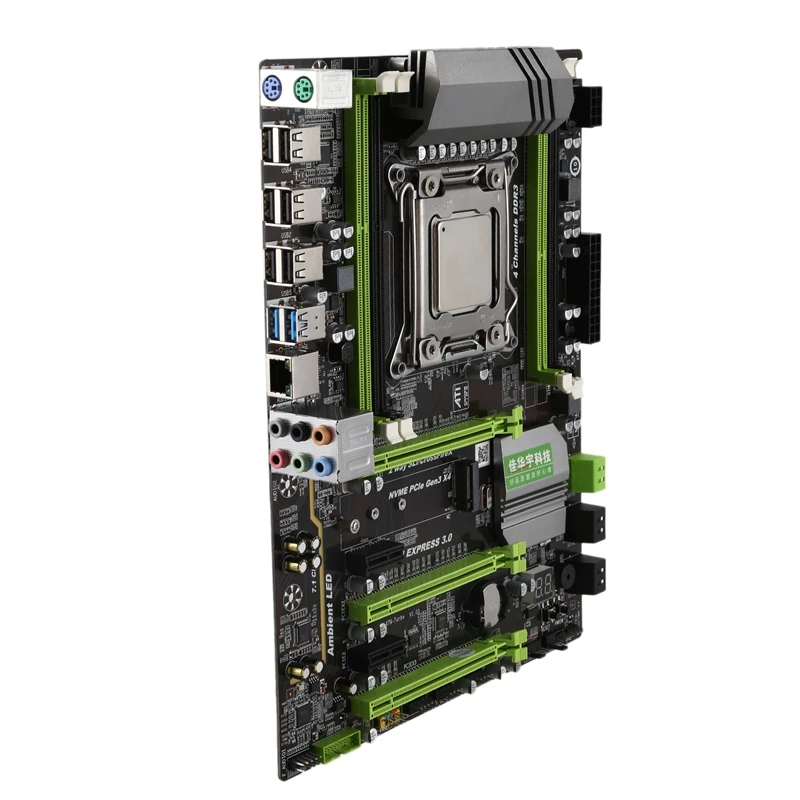 X79 Turbo материнская плата LGA2011 ATX Combos E5 2620 cpu 2 шт. X 8 ГБ = 16 ГБ DDR3 ram 1600 МГц PC3 12800R PCI-E NVME M.2 SSD