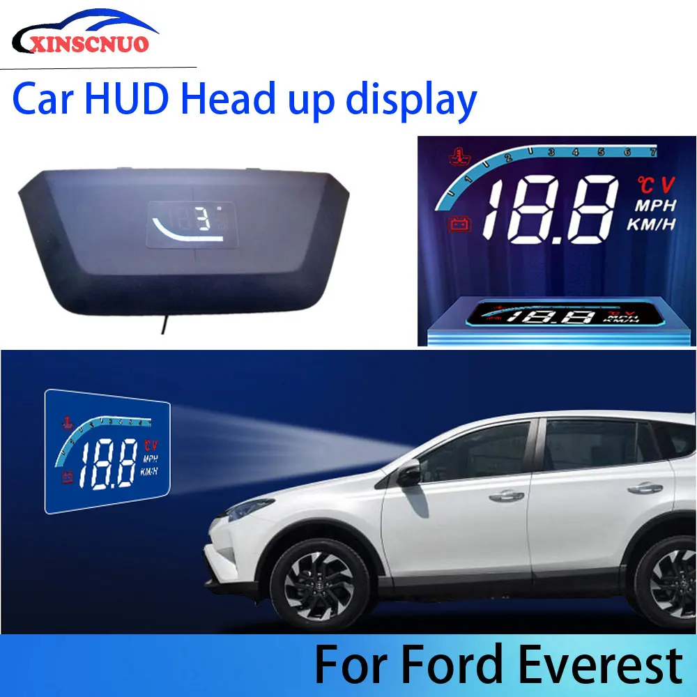 XINSCNUO OBD Авто электронный HUD Дисплей для Ford Everest безопасный экран вождения