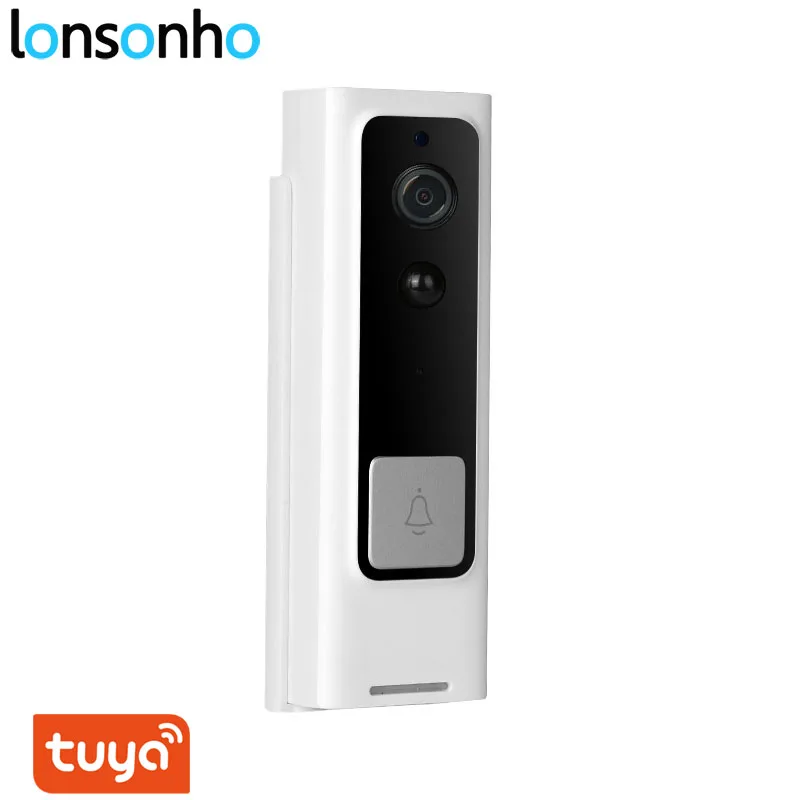 

Lonsonho Smart Wifi Doorbell Camera Ring Door Bell Tuya Smart Life App Intercom PIR Motion Detector Night Vision Security Camera
