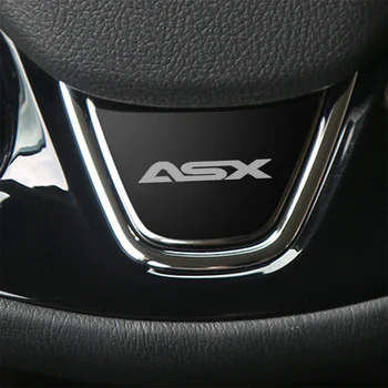 

BLACK STEERING WHEEL TRIM SEQUIN COVER STICKER FIT FOR MITSUBISHI ASX 2019 2020 ACCESSORIES