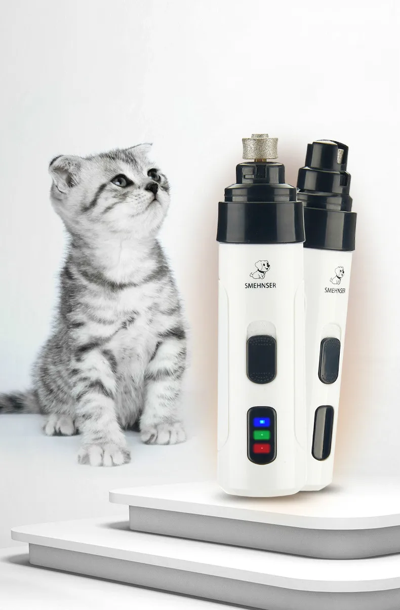 Полировщик для домашних животных, Электрический маникюр, USB зарядка, машинка для стрижки ногтей, кошка, Тедди, ножницы для ногтей, чистящий продукт, машинка для стрижки домашних животных, лезвия для стрижки
