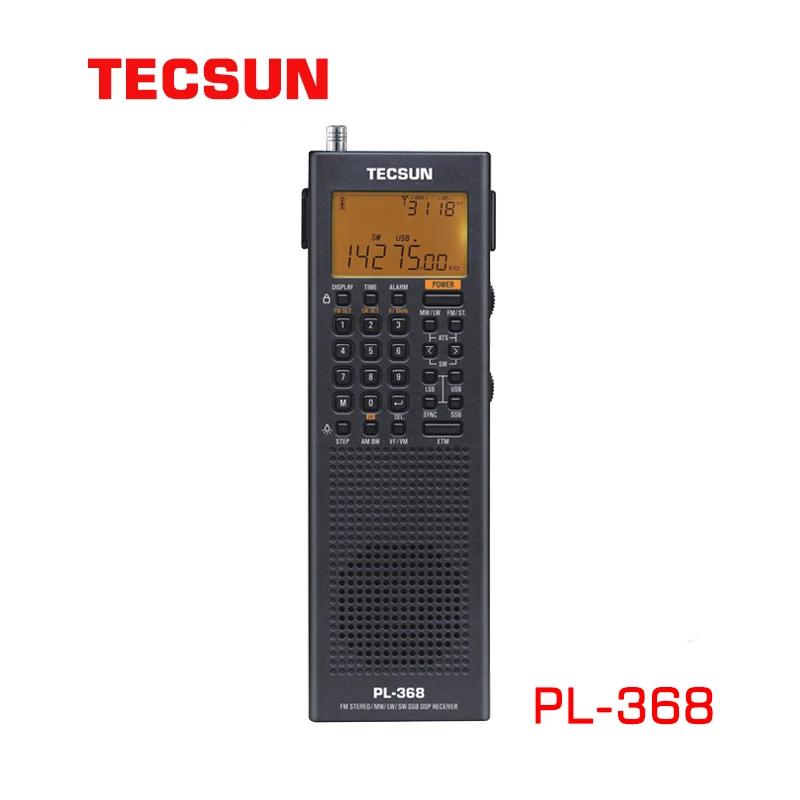 Tecsun Rádio Portátil fm Dsp Etm Ats Fm-receptor Estéreo mw sw Banda Mundial 2021 Pl-368 - Image 2