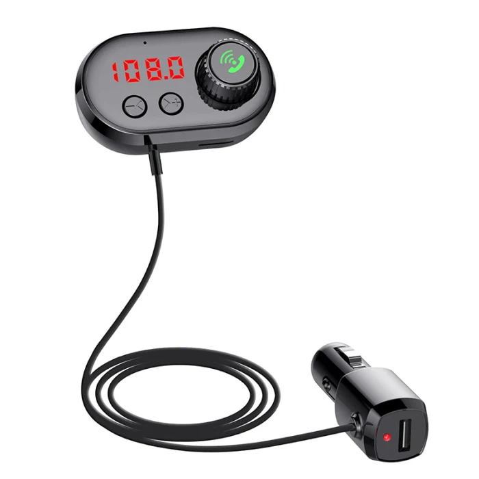 Fm-передатчик Bluetooth V5.0 Handsfree плеер с ароматерапией USB Автомобильное зарядное устройство MP3 ядро ND998