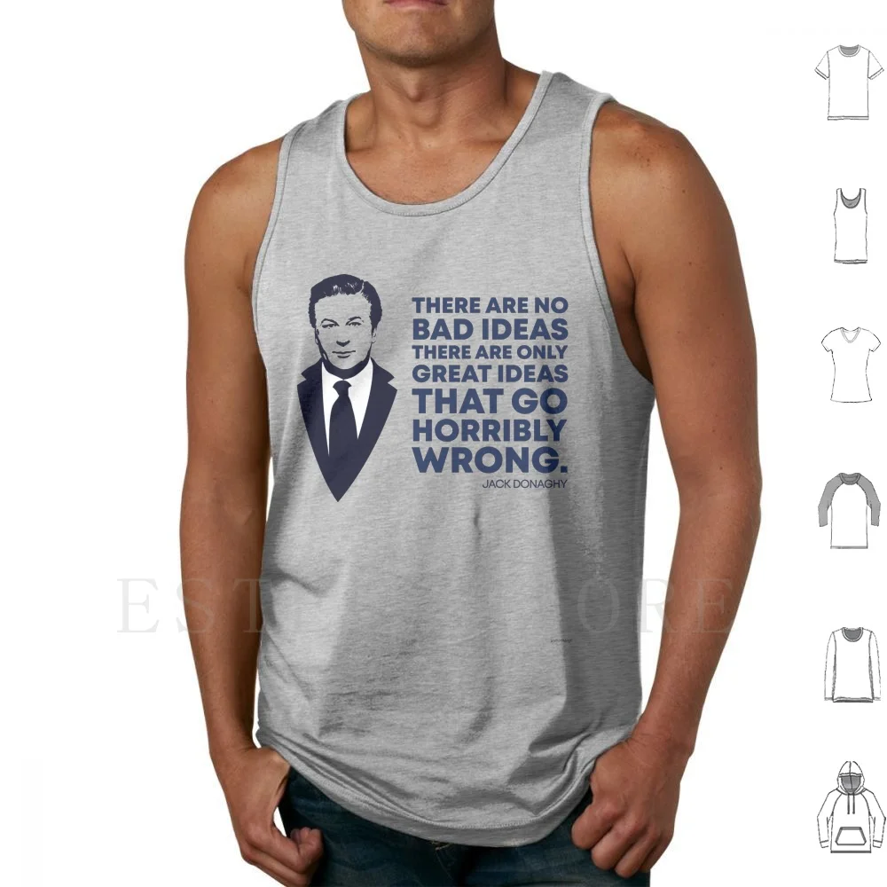 Отличные идеи безрукавки жилет из хлопка с надписью Jack Donaghy в стиле хиппи 30 Show