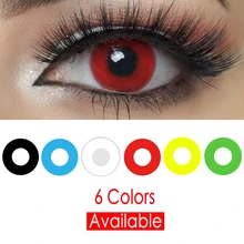 Blackout & Whiteout Halloween Contacts