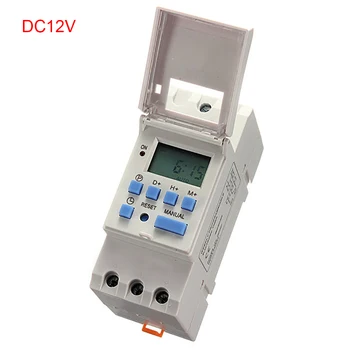 

Stock DC 12V~220 Din Rail LCD Programmable Timer Switch Time Relay Switch