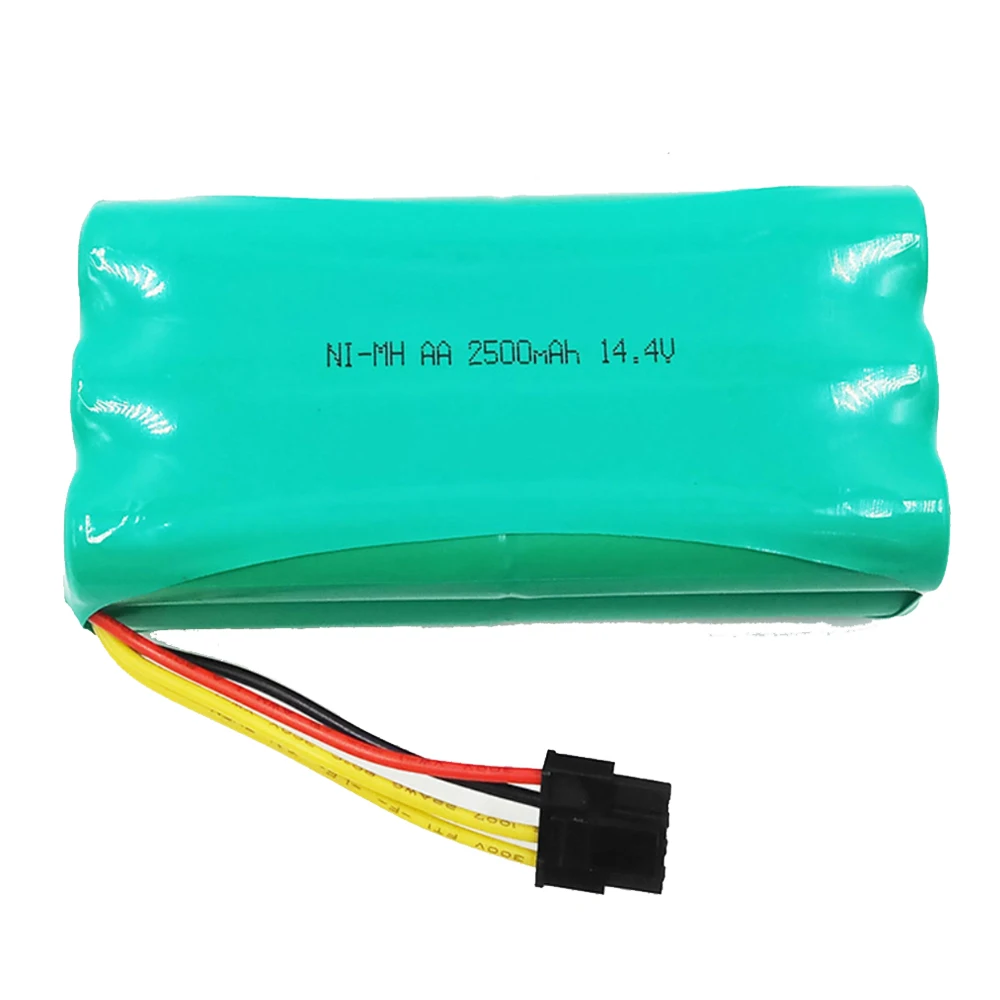 

14.4V Ni-MH AA rechargeable battery cell Pack 2500MAH for Ecovacs Deebot Deepoo X600 ZN605 ZN606 ZN609 Vacuum Cleaner Robot
