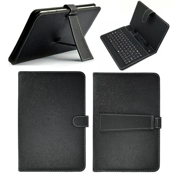 

Foldable Keyboard Stand Case Cover For Yuntab Tablet 10.1 Inch PU+PC leather cover with USB Wired Keyboard for Tablet waterproof