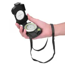 Цинковый сплав Компас Сильный магнитный наружный компас 10,5 см компас с наклонным измерителем навигационные инструменты инструмент для кемпинга на открытом воздухе