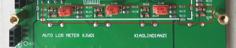 XJW01 0.3% цифровой измеритель индуктивности, емкости и сопротивления электрический мост DIY kit