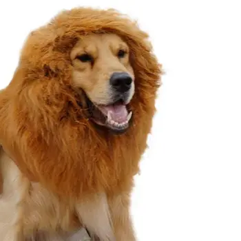 

pet wig for dog Lion mane