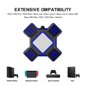 

Transforming Portable Accurate Keyboard Mouse Converter USB2.0 Gaming Support FPS Adapter ABS Small Gamepad High Speed Sensitive