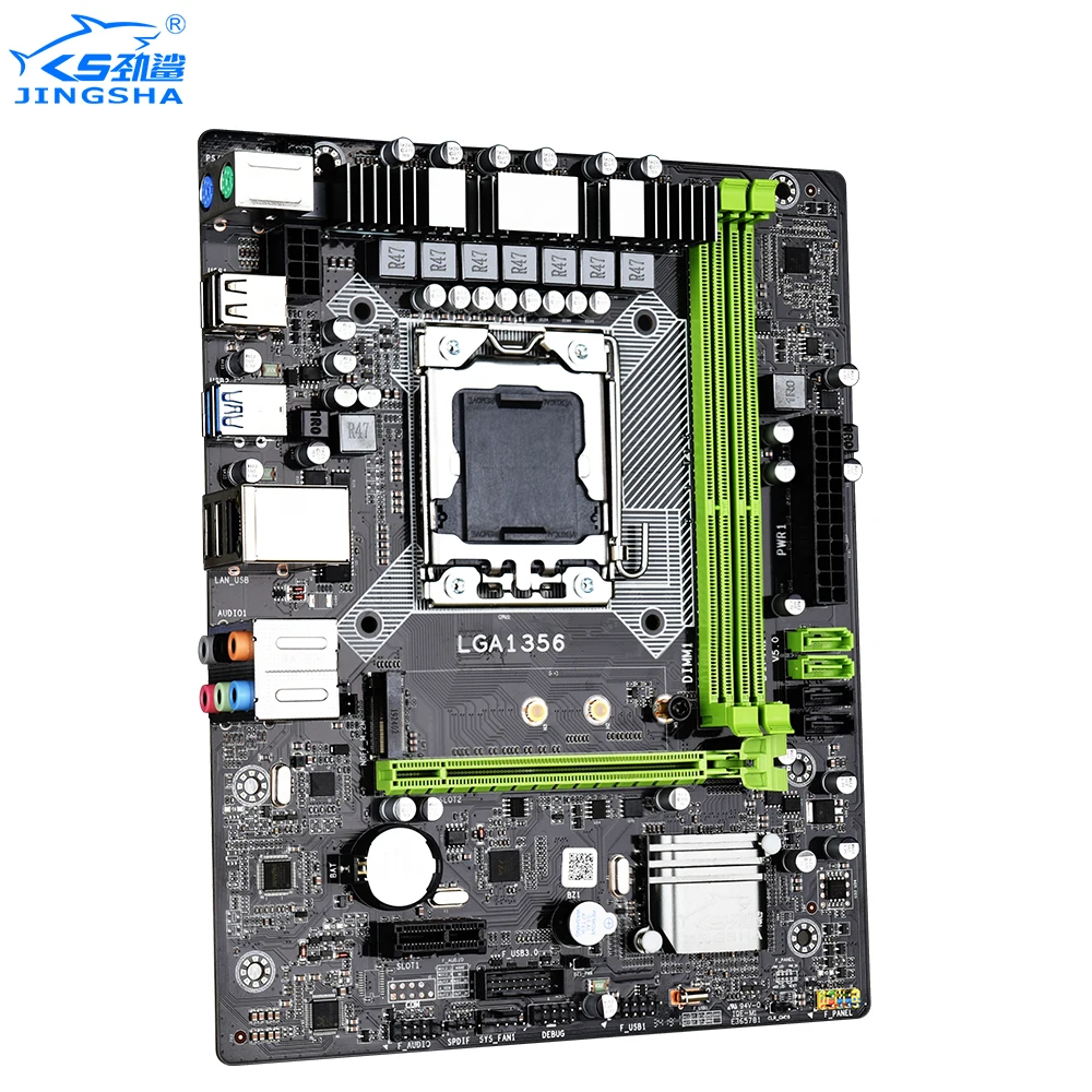 Материнская плата для компьютера X79A LGA 1356, материнская плата с поддержкой серверной памяти REG ECC и процессором LGA1356 xeon E5