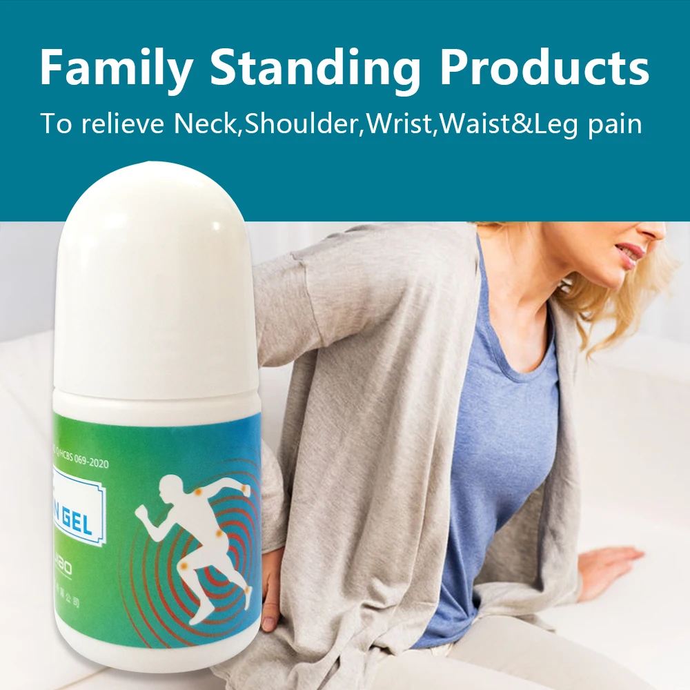 

40g Analgesic Roll-on Gel Chinese Analgesic Cream KONGDY Rheumatism Pain Balm Arthritis Joint Back Pain Relieve Ointment