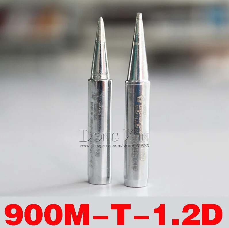 

10pcs/lot High Quality for Solder station 936/937 Soldering Iron Tips Lead-free 900M-T-1.2D