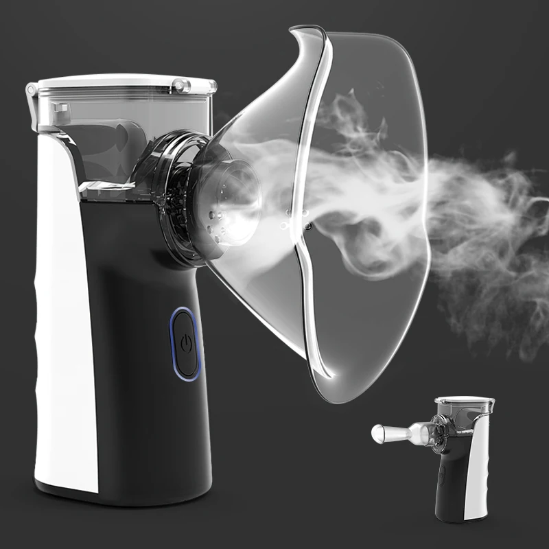 

MEETFATE Mini Portable nebulizer Handheld inhaler nebulizer for kids Adult Atomizer nebulizador medical equipment Asthma