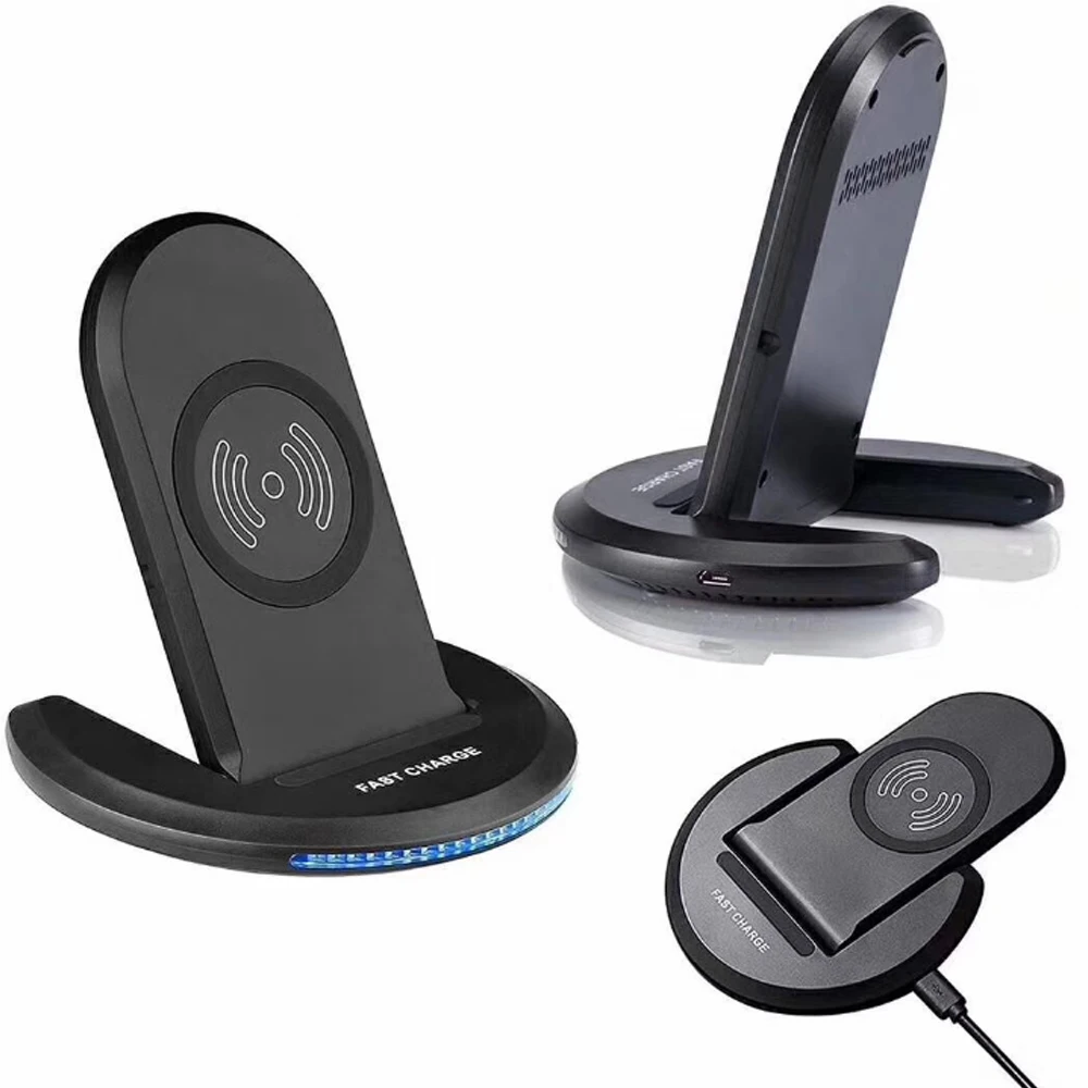 

Qi Wireless Charger 10W Fast Charging Stand Dock Portable Wireless Charging Dock Station For Google Pixel 4/4 XL 3/3 XL