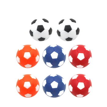

8pcs 8*36mm Classic Soccer Ball Style Foosballs Table Game Replacement Great Kid's Toy Traditional Soccer Ball