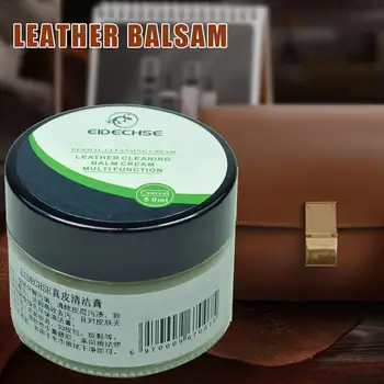 

50ml Natural Leather Multi-purpose Cleaning Paste For All Smooth Leather Sofa Shoes Environmental Protection Efficient Cleaning