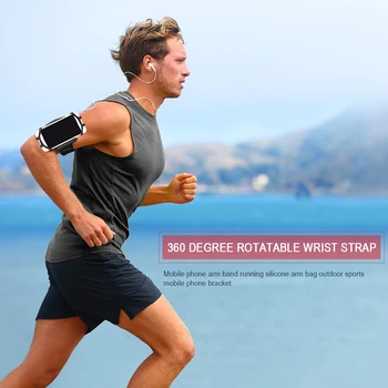 

Sport Armband Belt Cell Phone Case Mobile Wristband Holder Running Gym Fitness for Outdoor Mobile Phone Accessories