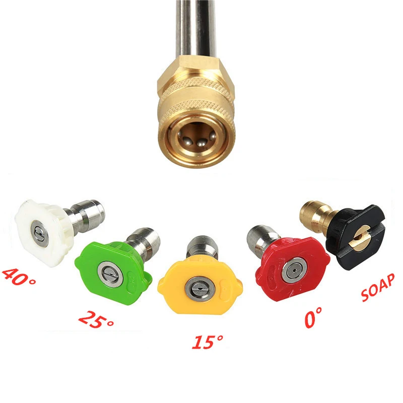 

Cleaning Wood Lawnmower Wash Windows Screens Wand Washer Extension Quick Connect Adapter Stainless Steel Solid Long