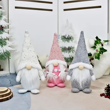 

Faceless Gnome Doll Christmas Tree Decorations Christmas tree Ornament New Year 2021 Christmas Decorations for Home Navidad 2020
