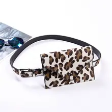 Леопардовая поясная сумка для женщин, Спортивная Регулируемая поясная сумка для путешествий, поясная сумка, маленькая свежая поясная сумка, сумка для телефона