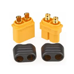 Original Amass XT60H Male Female Connector Gold Plated XT60 Plug For RC Hobby Model Aircrafts Cars Boats Drones DIY Accessories