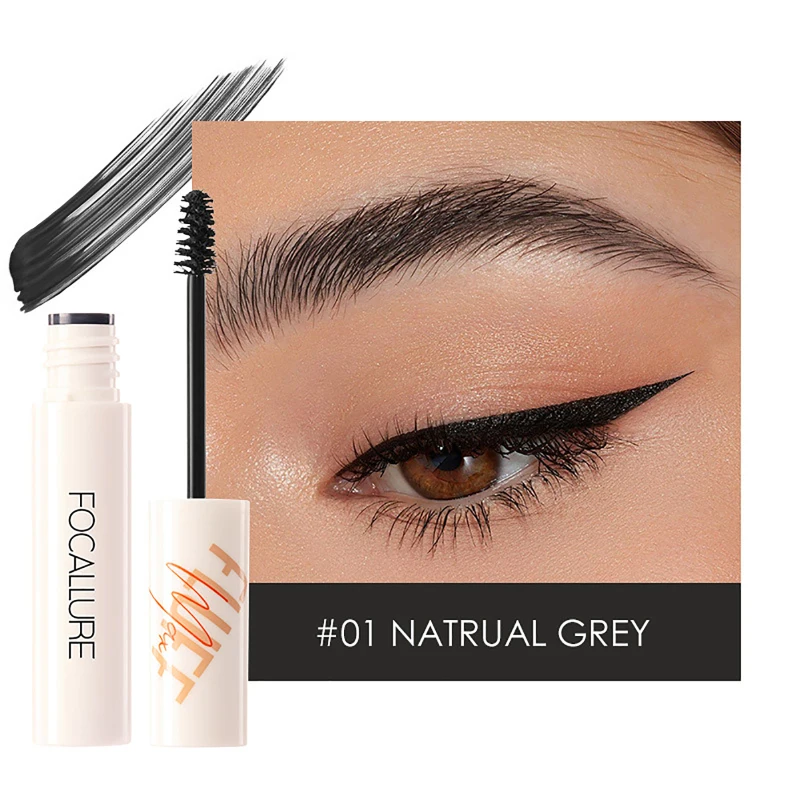 

FOCALLURE FLUFFMAX TINTED Eyebrow Gel With Brush Waterproof Eyebrow Enhancers Long-lasting Shape Gel Filling Brows Makeup