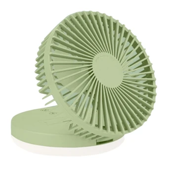 

Beauty Mirror Fill Light Fan Folding Desktop USB Charging Portable Fan