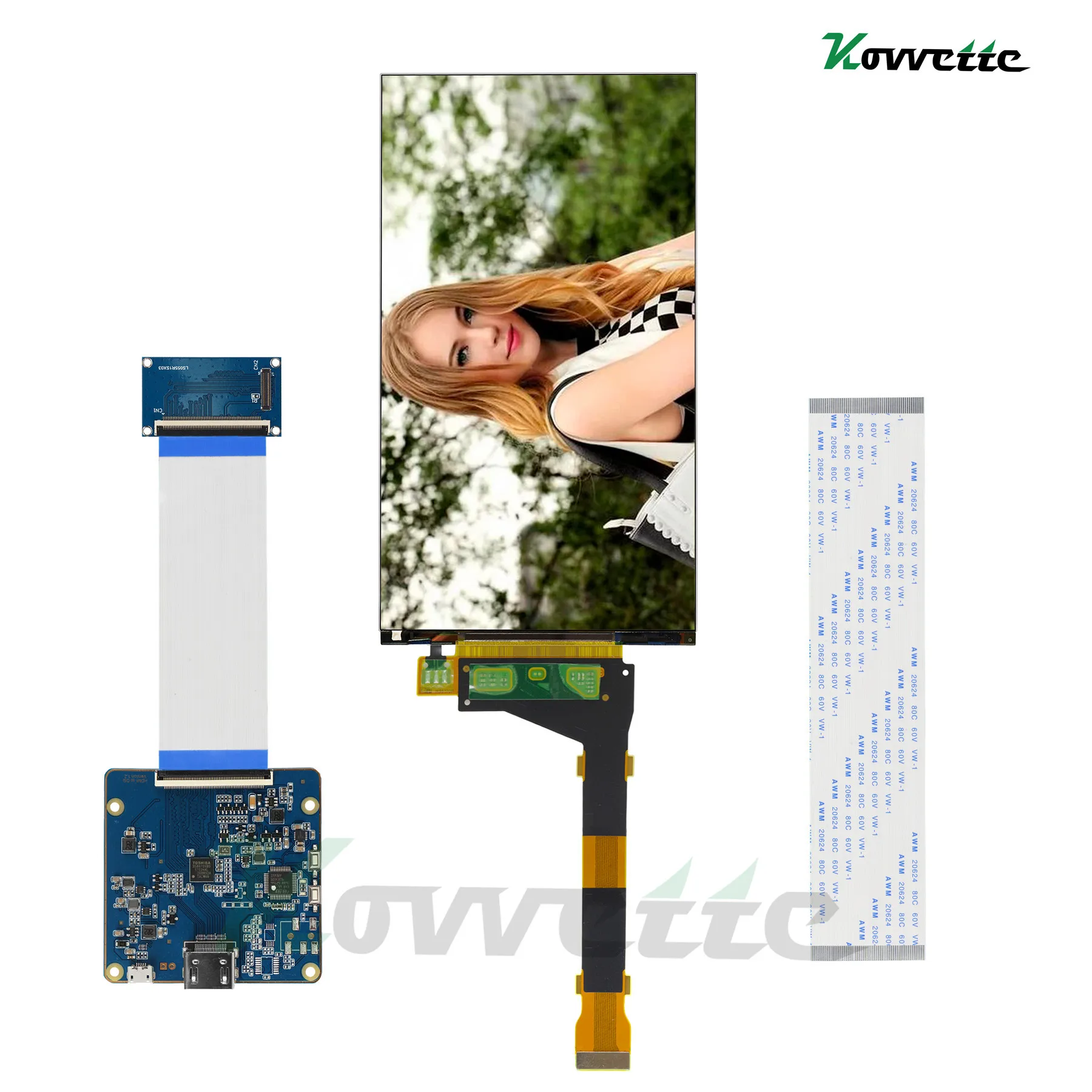 ЖК-экран 2560*1440 5 дюйма 2K LS055R1SX04 ЖК-монитор MIPI на HDMI плата для ЖК-монитора Wanhao d7 plus |